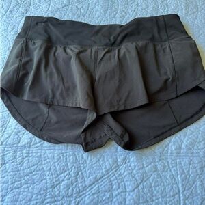 lululemon athletica Black Women's Skort Shorts - Lightweight Athletic